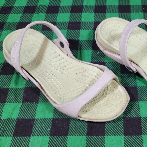 Crocs Cleo Slide Sandal Womens Size 7 - Picture 1 of 3